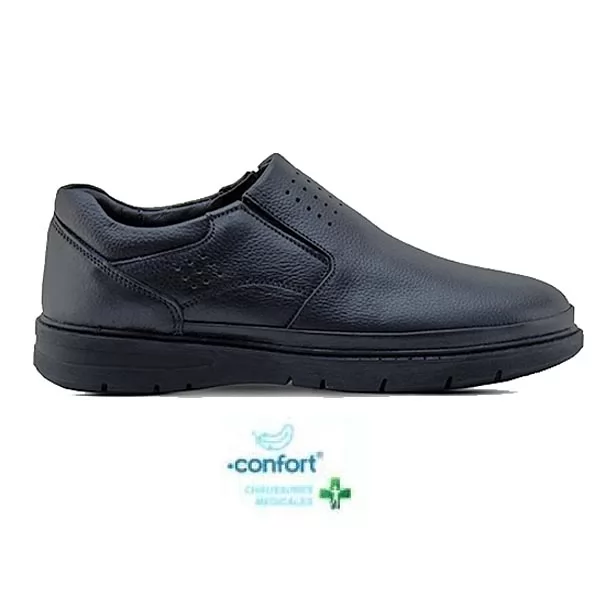 Chaussure confort pour homme 900 noir sandale médicale femme confortable Maroc